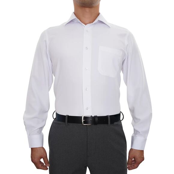 Stafford White Long Sleeve Button Down The Super Shirt Men's Size 19 34/35 - Picture 1 of 5